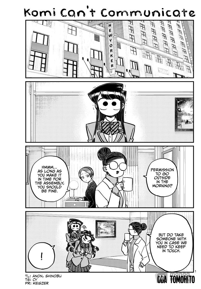 Komi Can’t Communicate, Chapter 284 image 01